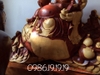 Tượng di lặc gỗ cẩm lai Đắklắk  nguyên khối, Cao 70cm rộng 128cm sâu 50cm nặng 129kg