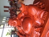 Tượng di lặc Kim Ngọc Mãn Đường, gỗ hương cao 38cm rộng 60cm sâu 30cm nặng 20kg