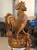 Tượng Gà Trống Gỗ Nu Bách Xanh, Mộc Châu Sơn La Cao 66cm rộng 40cm sâu 25cm