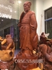 Tượng khổng minh gỗ hương đá krongpa Gia Lai cao 70cm rộng 25cm sâu 23cm 