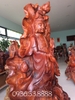Tượng phật Quan âm bồ tát đứng đài sen gỗ hương cao 98cm, rộng 50cm, sâu 30cm