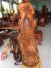 Tượng Sư Tổ đạt ma giáo hóa, gỗ hương cao 150cm rộng 43cm sâu 38cm