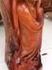 Tượng sư tổ đạt ma giáo hóa, Gỗ hương Gia Lai nguyên khối, Cao 139cm rộng 50cm sâu 39cm nặng 90kg 