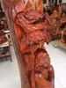 Tượng sư tổ đạt ma giáo hóa, Gỗ hương Gia Lai nguyên khối, Cao 139cm rộng 50cm sâu 39cm nặng 90kg 