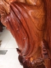 Tượng sư tổ đạt ma giáo hóa, Gỗ hương Gia Lai nguyên khối, Cao 139cm rộng 50cm sâu 39cm nặng 90kg 