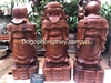 Tượng Tam Đa Gỗ Hương Gia Lai Cao 50cm rộng 20cm sâu 18cm