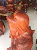 Tượng tam đa gỗ hương Đaklak, Cao 80cm rộng 30cm sâu 23cm 