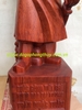 Tượng trần hưng đạo gỗ hương Gia Lai, Cao 80cm rộng 32cm sâu 23cm 