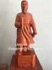 Tượng Trần Hưng Đạo Gỗ Hương, Cao 80cm Rộng 30cm Sâu 25cm