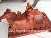 Tượng Trâu Gỗ Hương Phong Thủy, Cao 42cm rộng 62cm sâu 36cm