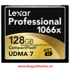 Thẻ nhớ 128GB CF Lexar Professional 1066X 160M/s, Thẻ tray