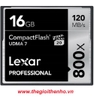 Thẻ nhớ 16GB CF Lexar Professional 800X 120MB/s
