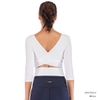 Áo crop top SRT0229 beYoga tay lửng