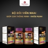Bộ đôi Viên nhai giúp con thông minh - Khỏe mạnh