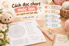 Cách đọc chart móc len cho người mới: 5 điều cần biết