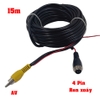 Dây tín hiệu camera lùi 1 đầu AV 1 đầu 4 Pin  ren xoáy