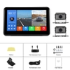 Bộ camera giám sát hành trình 2 mắt màn hình 7 In cảm ứng cho xe tải xe đầu kéo xe khách