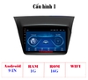 Màn hình Android 9 Inch theo Xe Mitsubishi Pajero Sport 2013-2018 có GPS dẫn đường, điều khiển ra lệnh bằng giọng nói
