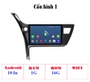 Màn hình Android 10 Inch Toyota Altis 2017-2019 có GPS dẫn đường, điều khiển ra lệnh bằng giọng nói