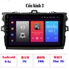 Màn hình Android theo xe Toyota Altis 2006-2013- Mẫu 2