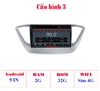 Màn Hình 9 Inch Huyndai Accent 2017-2019 có GPS dẫn đường, điều khiển ra lệnh bằng giọng nói