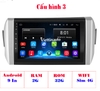 Màn hnh Toyota Innova 2016-2020 Android  9 In Tiếng Việt, GPS dẫn đường, điều khiển ra lệnh bằng giọng nói