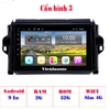 Màn hình xe Fortuner 2015-2020 Android 9 In Tiếng Việt, GPS dẫn đường điều khiển ra lệnh  bằng giọng nói