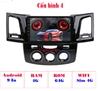 Màn hình Android 9 In theo xe Toyota Fortuner Toyota Hilux 2008-2014 Số sàn