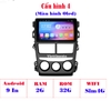 Màn hình Android cho xe Toyota Vios 2018-2020 Số sàn tích hợp GPS dẫn đường điều ra lệnh bằng giọng nói