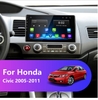 Màn  hình 10 In xe Honda Civic 2005-2011 chạy Android Tiếng Việt WIFI + 4G RAM 2G ROM 32G