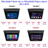Màn hình Android 9 Inch theo Xe Mitsubishi Pajero Sport 2013-2018 có GPS dẫn đường, điều khiển ra lệnh bằng giọng nói