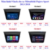 Màn hình Android 9 Inch theo Xe Mitsubishi Pajero Sport 2013-2018 có GPS dẫn đường, điều khiển ra lệnh bằng giọng nói