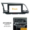 Mặt dưỡng xe Ô tô HuynDai Elantra 2016 - 2019 lắp cho màn hình 9Inc