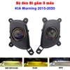 Bộ đèn Bi gầm 3 màu cho xe Kia Morning 2015-2020 kèm dưỡng bắt zin