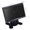 Bộ màn hình 7inch và camera lùi xe tải AHD, Camera lùi xe tải 12V-24V  kèm tẩu nguồn ren xoáy