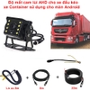 Bộ mắt camera lùi AHD cho xe đầu kéo, xe Container dây 8m lò xo + 8m +20m lắp cho màn Android