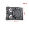 Loa siêu trầm ô tô bass căng 12V siêu mỏng để gầm ghế cực gọn