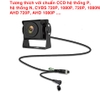 Mắt camera đa năng chuẩn hàng không 4 PIN phù hợp với các loại cam hành trình, đầu ghi hình