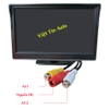 Màn hình gắn taplo 5 In chuẩn AHD điện áp DC 12-24V