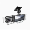 Camera giám sát hành trình 3 mắt V9 kết nối wifi xem hình trên điện thoại