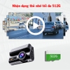 Camera giám sát hành trình định vị GPS xem hình ảnh và vị trí từ xa M3