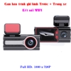Camera giám sát hành trình ghi hình trước và trong xe kết nối WIFI với điện thoại  S21