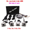 Bộ camera giám sát hành trình 360 xe tải, xe đầu kéo ghi hình 4 mắt -  Màn hình 10,1 In 4  Cam AHD
