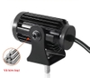 Đèn trợ sáng mini 2 màu Trắng, Vàng lắp Ô tô xe máy điện áp rộng 8-80V