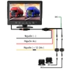 Bộ camera giám sát hành trình 2 mắt màn hình 7 In cảm ứng cho xe tải xe đầu kéo xe khách