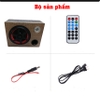 Loa nghe nhạc xe tải , xe con đa năng nguồn AC220V hoặc DC12-24V  8inch