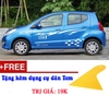 Decal dán sườn  Tem dán sườn  trang trí xe Kia morning Huyndai I10 Matiz Spark