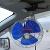 Quạt kẹp ô tô 12v 24v xoay 360 độ có đảo chiều 8 inch 3 cánh