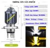 Đèn Pha Led cho xe máy, xe ba bánh, xe điện Cos vàng Pha Trắng