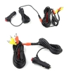 Combo Dây  tín hiệu cho Camera lùi, camera tiến, camera cặp lề  ô tô rắc cắm AV dài 7m và tẩu nguồn 12-24V
